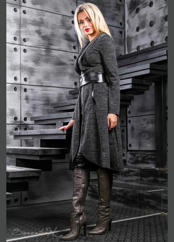 Черный демисезонный кардиган Seventeen