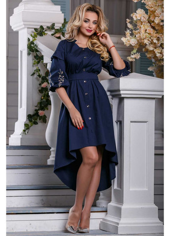 Синее платье 945.2613 Seventeen