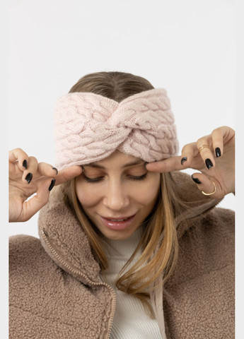 Жіноча пов'язка колір пудровий CB-00232225 Fonem (325813680)