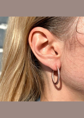 Серебряные серьги Pandora Rose No Brand (334305736)