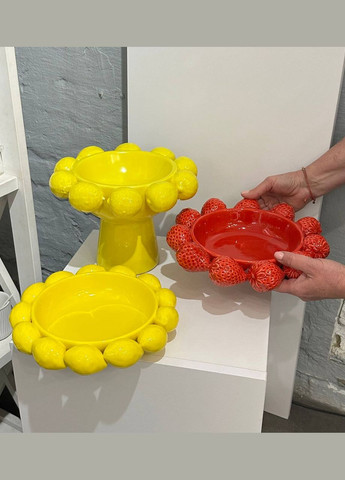 Фруктовница Strawberry D25*5.5см No Brand (330127105)