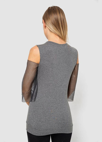 Повсякденна жіноча однотонна футболка,, 247R027 Ager - (365075859)