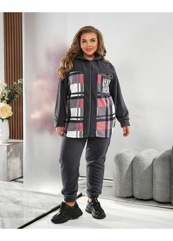 Стильний прогулянковий костюм з флісу — ЗАМІР В ОПИСІ GD/GL Модний простір (370601460)