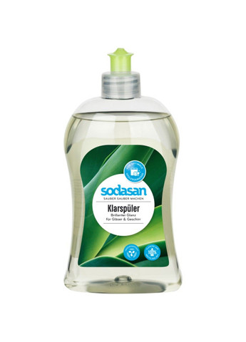 Органічний ополіскувач для посудомийних машин 0,5 л Sodasan (298055670)
