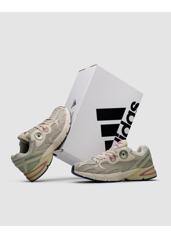 КРОСІВКИ ЖІНОЧІ ADIDAS ASTIR BEIGE / VIOLET / GREEN АДІДАС No Brand сірі демісезони (368861782)