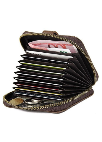 Візитниця з натуральної шкіри для кредитних карт Vintage коричнева (sku_14604) No Brand (330012861)