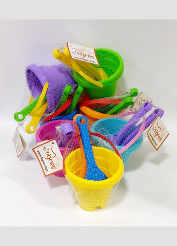 Набор для песка "Башня" 3 элемента, 39639 (4820159396399) Жёлтый Тигрес (306850312)