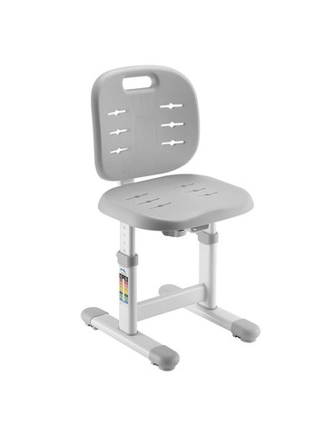 Комплект детской мебели парта и стул трансформеры FunDesk Piccolino III Grey-w (354178712)