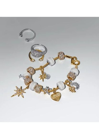 Серебряный шарм Пандора "Лучшее впереди" 763588C01 Kabluchka (355347759)