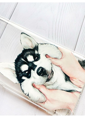 Прозорий чохол на Samsung Galaxy S24 FE Мордочка (принт 121) Creative (360686135)