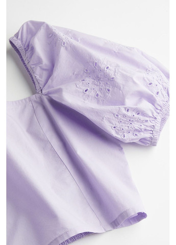 Сиреневая блуза H&M