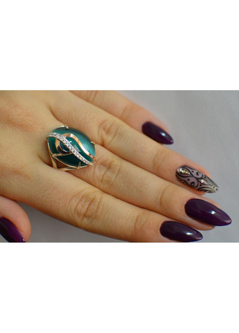 Кольца из серебра с золотыми вставками Silver Style (367268322)