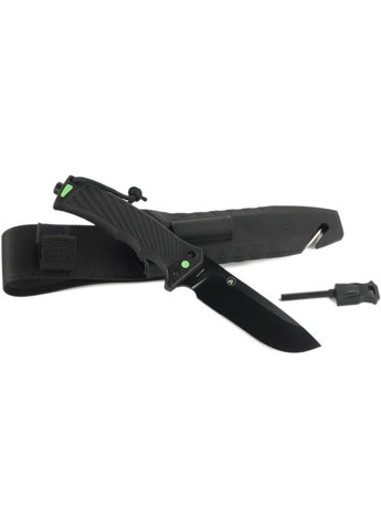 Нож G8012V2-BK черный (G8012V2-BK) с паракордом Ganzo (353502535)