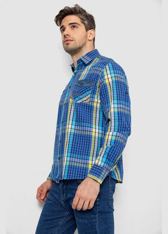 Синяя рубашка Ager