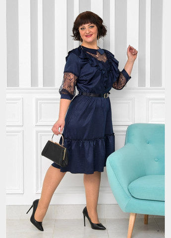 Синя плаття 14371-1 Alenka Plus