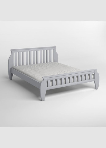 Односпальне дерев'яне ліжко Прага (RAL-7040) 80х190 см (MBG-7100) Mebigrand (366085313)