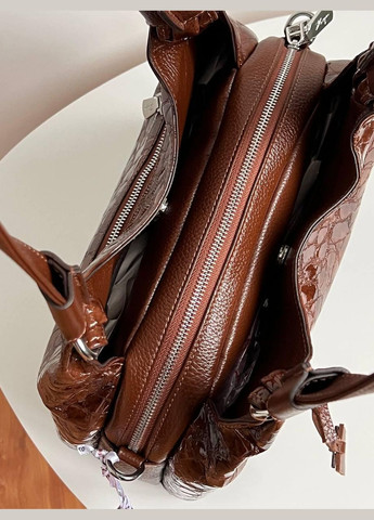 Женская сумка Турция натуральная кожа 1 основное отделение на змейке и 2 дополнительных на магнитах Karya (341322941)