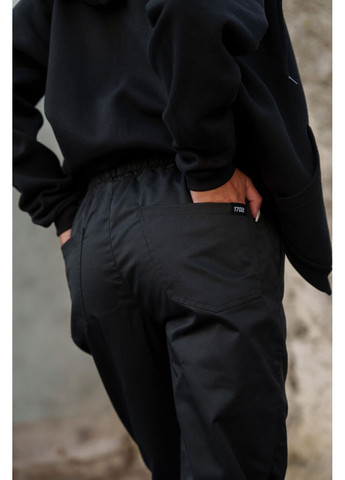 Жіночі Бавовняні Штани Джогери 2026 Black Without (366740759)