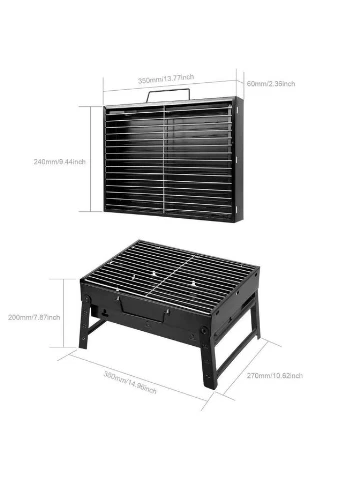 Складной мангал RIAS MD-258 BBQ Grill Portable (2_008394) No Brand (395880053)