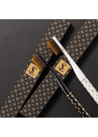 Зубна щітка у стилі LV біла No Brand (295012643)