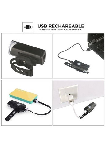 Велосипедный фонарь светодиодный 3 режима (L050575) DC (334011979)