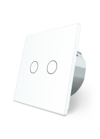 Сенсорный уличный выключатель Влагозащищенный 2 сенсора стекло (VL-C702-IP-11) Livolo (370971340)