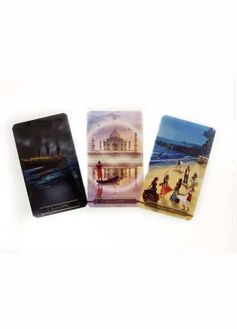 Карты Таро Путешествие по миру - Travel the World Tarot Buddha Mind (400416737)