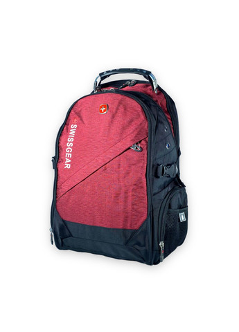 Міський рюкзак з чохлом від дощу 30 л, три відділення, USB розʼєм, розмір: 50*30*20 см, бородовий SWISSGEAR (284338097)