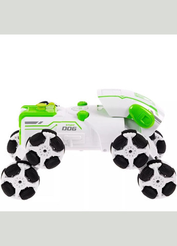 Машинка Off-Road Monster Трюковый вездеход на радиоуправлении белый с зеленым (532.02.49) OTAMANKO (342715962)
