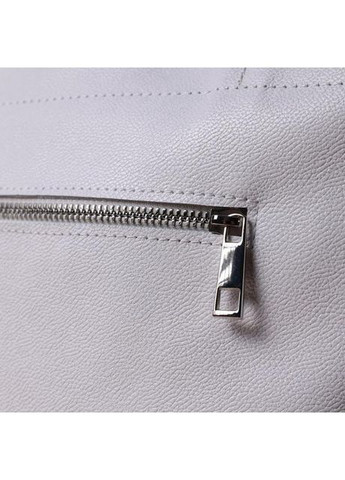 Сумка шоппер женская из натуральной кожи на плечо средняя Белый 39097 Shvigel (353302634)