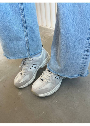 Кроссовки женские New Balance 530 Ivory MR530SH Нью Беланс 530 No Brand белые демисезоны (366195205)