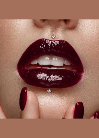 Сережка мікролабрет 1,2 мм з титану з фіанітом для пірсингу губ, хелікса, трагуса T23LI4-16102-C (10мм) Spikes (333698349)