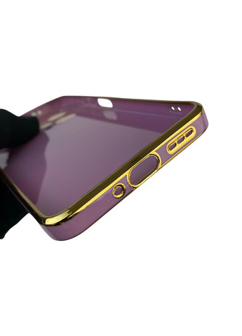 Чехол для Redmi Note 12 5G с кольцом MagSafe с золотой окантовкой на сяоми редми нот 12 черничный gs1 Xiaomi (366235536)