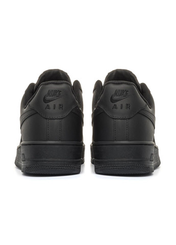 Черные демисезонные кроссовки мужские black, вьетнам Nike Air Force 1