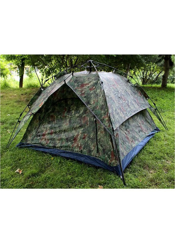 Намет Палатка туристичний двошаровий піксель 210*210*145 (тримісний) No Brand (315504717)