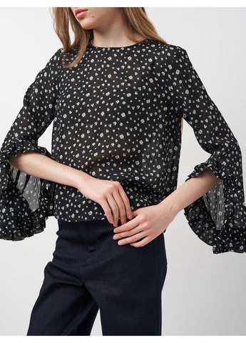 Чёрная блузка H&M