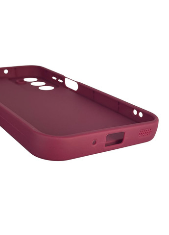 Чохол силіконовий Soft Touch для Galaxy A16 (SM-A165) бордовий (Повний захист камери) Samsung (366386502)