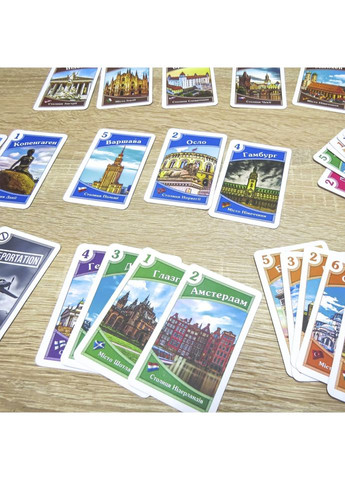 Карточная игра "Галопом по Европе" 1205ATS No Brand (315754447)