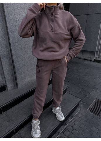 Костюм двосторонній Полар фліс дуже теплий штани та кофта Україна (362641593)