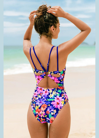 Фиолетовый летний купальник CUPSHE