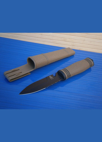 Ніж мисливський АК-335 з чохлом 23 см No Brand (302391908)