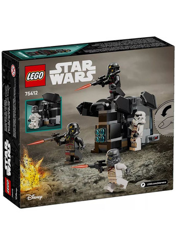 Конструктор Star Wars Бойовий набір «Боєць смерті і Нічний піхотинець» (75412) Lego (369674686)