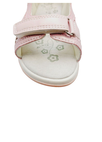 Розовые повседневные босоножки American Club на липучке