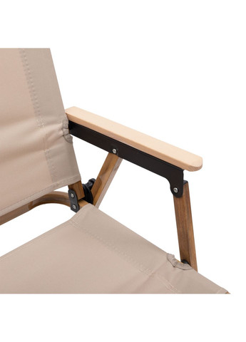 Крісло розкладне туристичне 52×53×77 см крісло складне для кемпінгу на природу Бежеве HP-SY-1B (A-034052) LUGI (361242346)