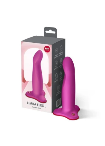 Фалоімітатор LIMBA FLEX L Magenta (м'яте паковання!!!) sexstyle Fun Factory (388216735)