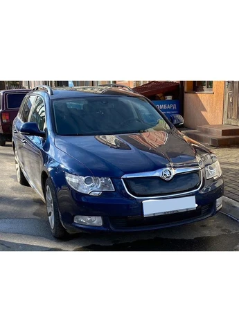 Зимова накладка на решітку (Верхня, 2008-2013) Матова для Skoda Superb рр Digital Designs (389245677)