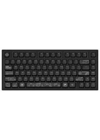 Клавіатура (DPKB_NOVA_81_ANSI_BLACK_UA) Dark Project ALU81 Terra Nova PBT RGB Mech G3MS Moonstone Black (366153549)