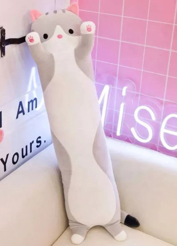 Мягкая игрушка кот-батон 110 см подушка антистресс для объятий My Kigu (369931721)