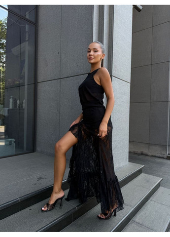 ✔️СПІДНИЦЯ ГІПЮР МЕРЕЖЕВО + ШОРТИ МІКРОДАЙВІНГ Luna (370299425)