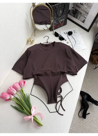 Футболка кулир с корсетной посадкой — ‼️Замеры в описании‼️ DK/DL Мода без кордонів - (395584801)